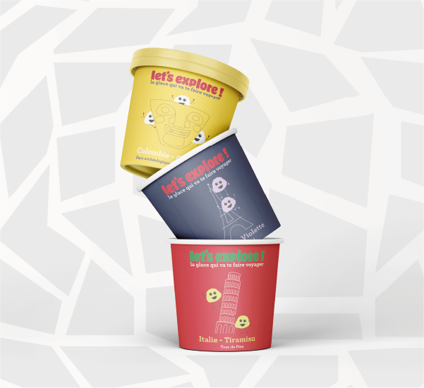 glaces let's explore @lesbriefscréatifs